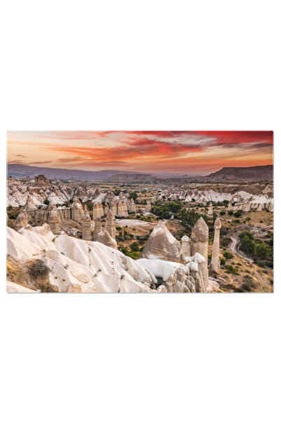 StoryGift Romania Tablou Canvas: Cappadocia La Apus - Peisaj Montan Spectaculos