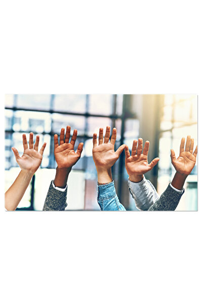 StoryGift Romania Tablou Canvas - Coeziune In Afaceri: Echipa Multietnica Si ...