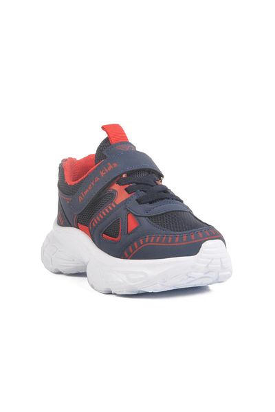 WALKWAY 1500 P Navy Blue-Red Children's Sports Shoes Almera