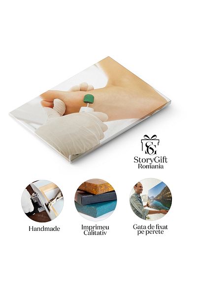 StoryGift Romania Tablou Canvas Cu Spa Si Ingrijire A Corpului - Bucura-te De Bunastarea Ta