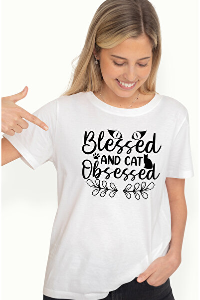 StoryGift Romania Tricou Femei Pentru Iubitorii De Pisici Cu Mesajul In Engle...