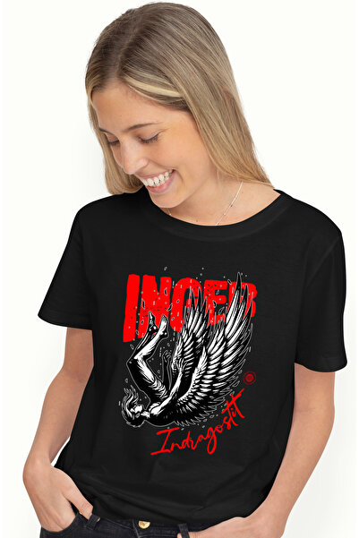 StoryGift Romania Tricou Femei Fata Inger Cazand Din Nori Text Inger Indragos...