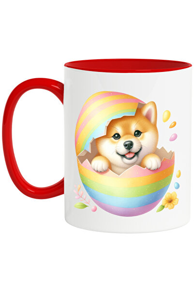 StoryGift Romania Cana Cu Un Catelus Chow Chow | Ilustratie | Vesel | Fericir...