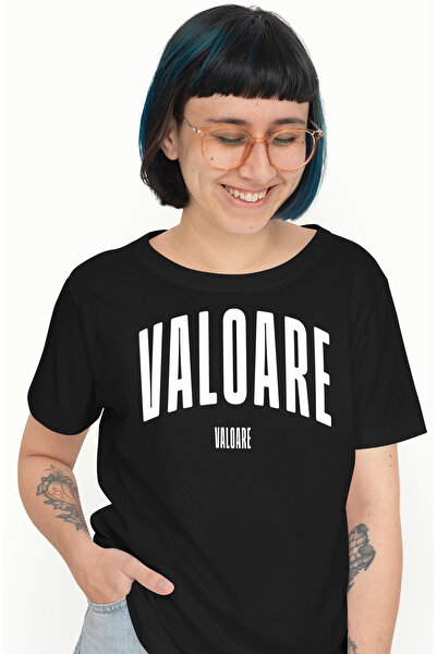 StoryGift Romania Tricou Femei Cuvantul Valoare, Motivational, Self Help, Int...