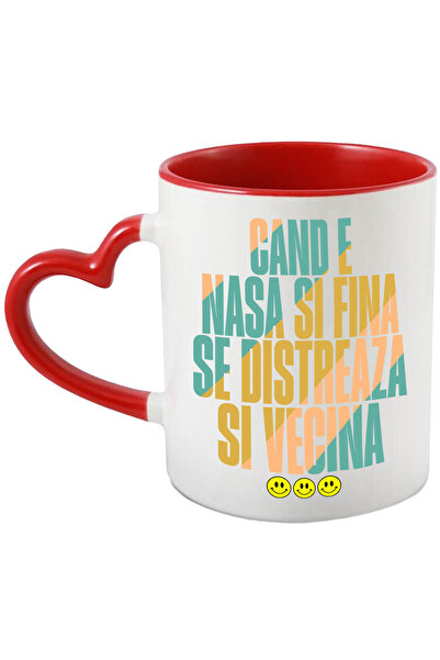 StoryGift Romania Cana Cu Design Smiley Face Copii Text Cand E Nasa Si Fina S...