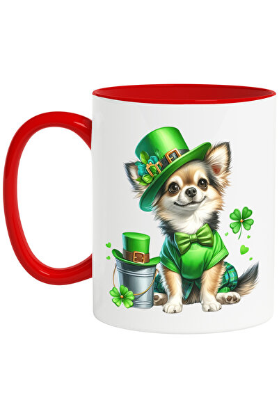 StoryGift Romania Cana Cu Un Catelus Vesel | De Talie Mica | Irlanda | Noroc ...