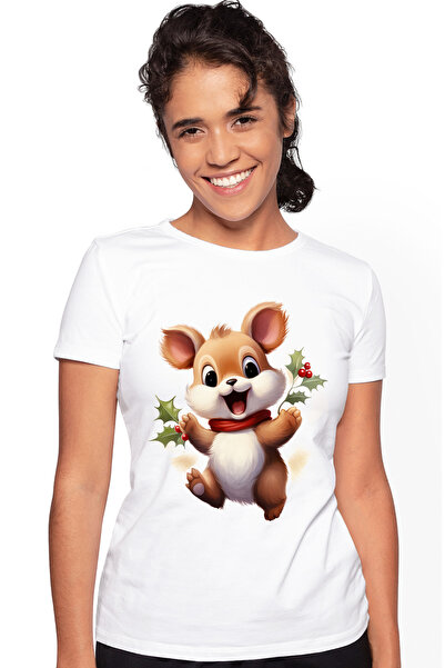 StoryGift Romania Tricou Femei Cu Un Animalut Vesel, Ilustratie, Natura, Vasc...