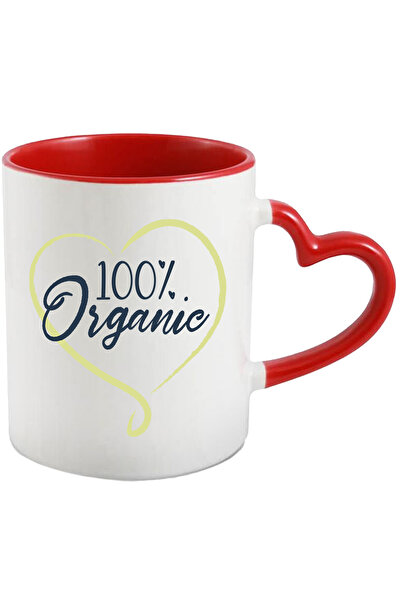 StoryGift Romania Cana Cu Mesaj 100% Organic, Inima, Procentaj, Natural, Mult...
