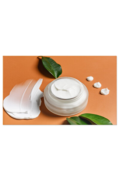 StoryGift Romania Tablou Canvas Crema De Ingrijire Pentru Ten Intrun Borcan De Sticla Secretul Pentru O Piele Ca