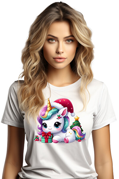 StoryGift Romania Tricou Femei Cu Un O Femela Unicorn Vesela, Ilustratie, Cad...