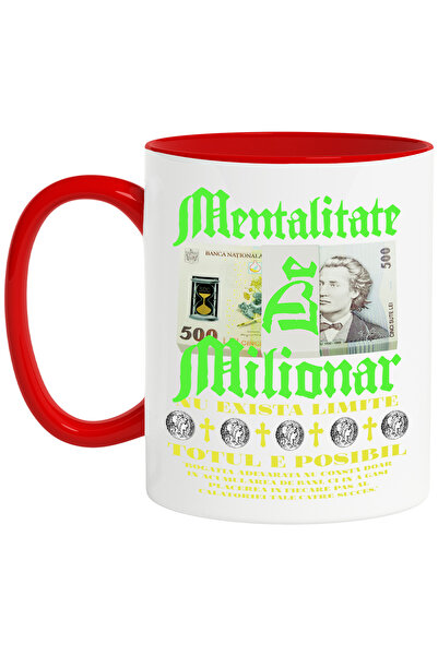 StoryGift Romania Cana Mentalitate De Milionar - Nu Exista Limite, 330ml, Cer...