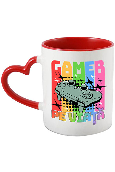 StoryGift Romania Cana Gamer Pe Viata Maneta Joc Video Iubitorii De Ps, 330ml...