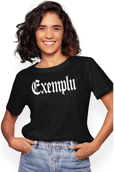 StoryGift Romania Tricou Femei Exemplu, Mesaj Motivational, Cuvant, Text Inspirational, Self Care, Blk_m