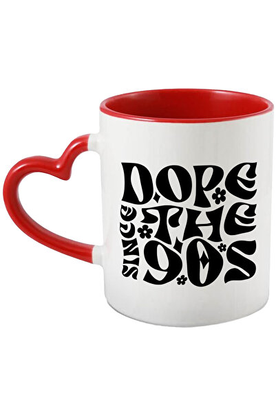 StoryGift Romania Cana Cu Floricele Si Mesajul "dope Since The 90s" - Marfa I...