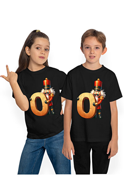 StoryGift Romania Tricou Copii Cu Un Soldatel Spargator De Nuci Care Tine Lit...