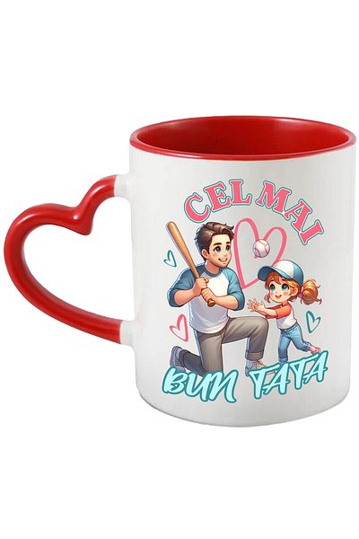 StoryGift Romania Mug - Pink - Ceramic