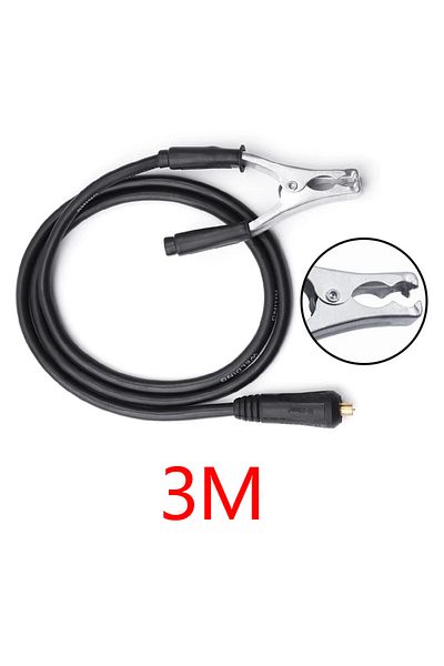 Choice 3m 1m/2m/3m 300a Groud Welding Earth Cable Clamp Clip For Mig Tig Arc Welder