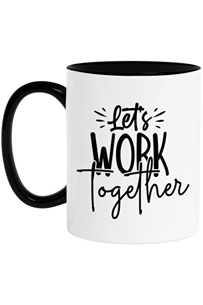StoryGift Romania Cana Cu Mesaj In Engleza "let's Work Together" - Hai Sa Luc...