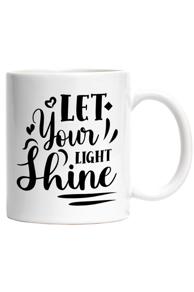 StoryGift Romania Cana Cu Textul "let Your Light Shine" - Lasa-ti Lumina Sa S...