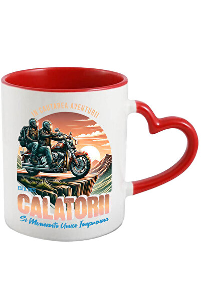 StoryGift Romania Cana Cu Cuplu Pe Motociclet Calatorie View Montan Romantic ...