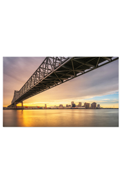 StoryGift Romania Tablou Canvas: Apus La Los Angeles - Privire Aeriana Asupra...