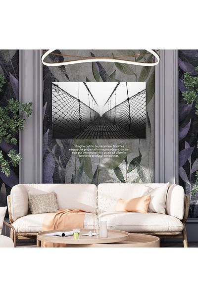 StoryGift Romania Tablou Canvas Siluete Urbane La Rasarit, Arhitectura, Ora, Rasarit, Cladiri, Structura 4404