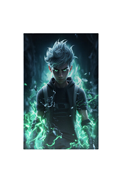 StoryGift Romania Tablou Canvas: Baiat Fulger Sursa Energiei Baiatul Si Fulge...