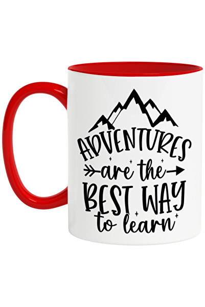 StoryGift Romania Cana Cu Munti Si Mesajul "aventurile Sunt Cele Mai Bune Cai...