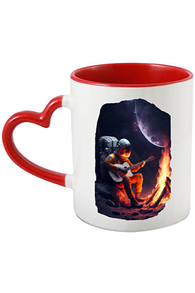 StoryGift Romania Cana Cu Astronaut, Luna, Foc De Tabara, Chitara, Muzica, Sp...