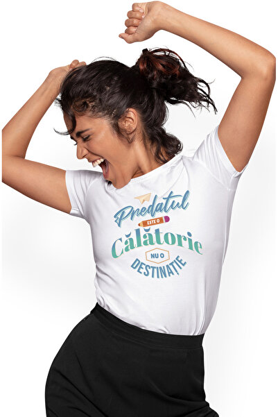 StoryGift Romania Tricou Femei Predatul E O Calatorie Nu O Destinatie Profeso...
