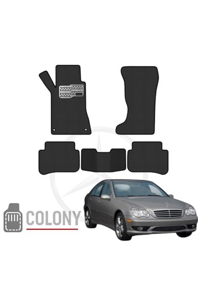 COLONY Mercedes-Benz C-Class (W203) Sedan 2000-2007 Hücreli Premium Eva Paspa...