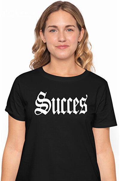 StoryGift Romania Tricou Femei Succes, Mesaj Motivational, Cuvant, Text Inspi...