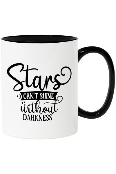 StoryGift Romania Cana Cu Textul "stelele Nu Pot Straluci Fara Intuneric" - S...