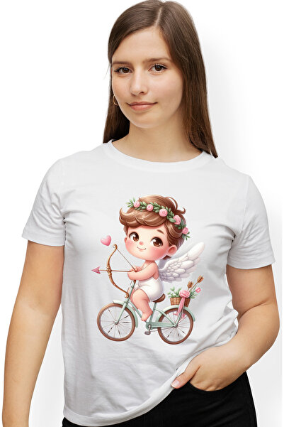 StoryGift Romania Tricou Femei Cu Un Elefant Care Citeste Dintr-o Carte, Ilustratie, Ochelari, Toc Wht_l