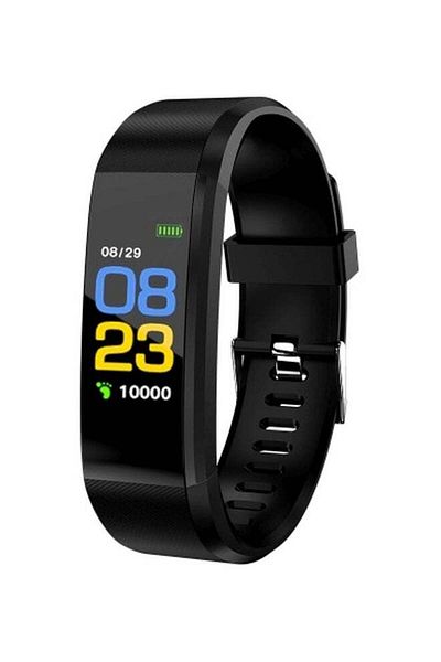 Generic M3 Bluetooth Blood Pressure Fitness Tracker Black