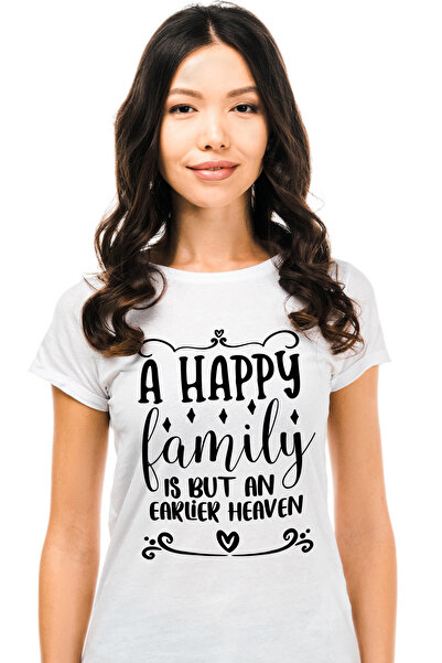 StoryGift Romania Tricou Femei Cu Mesaj Din Care Reiese Ca O Familie Fericita...