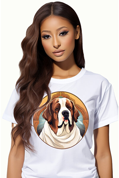 StoryGift Romania Tricou Femei Cu Un Caine Imbracat In Straie De Epoca, Ilust...