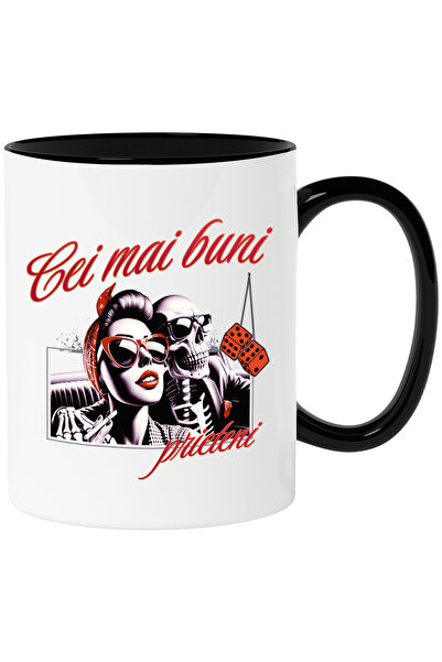 StoryGift Romania Cana Fata Si Schelete Selfie Cei Mai Buni Prieteni, 330ml, ...