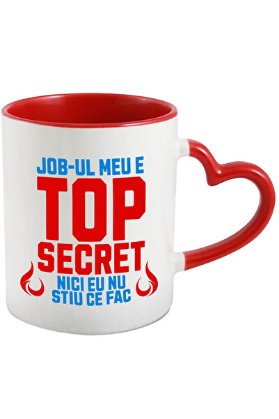 StoryGift Romania Cana Cu Design Haios In Limba Romana Flacari Text Job-ul Me...