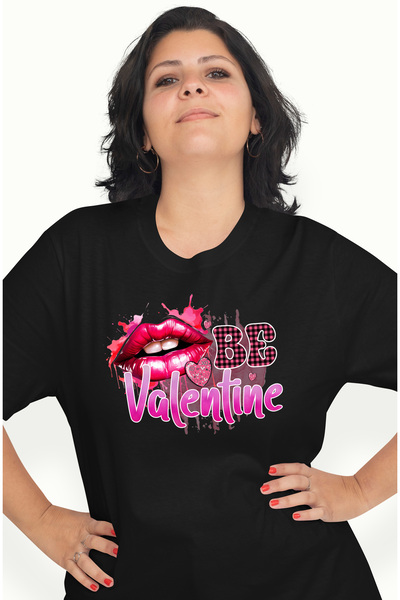 StoryGift Romania Tricou Femei Cu Mesajul "be Valentine", Valentine's Day, Il...