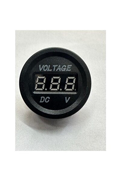 Leonpro Dijital led ekran voltaj göstergesi kırmızı montaj tipi volt göstergesi