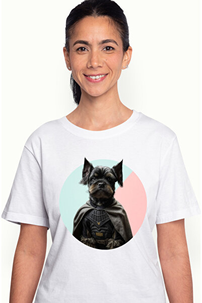 StoryGift Romania Tricou Femei Cu Portret Caine Star Wars, Caine In Custom Ne...