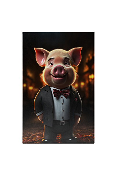 StoryGift Romania Tablou Canvas: Taifasul Purcelușului Animat Și Seara Sa Ele...