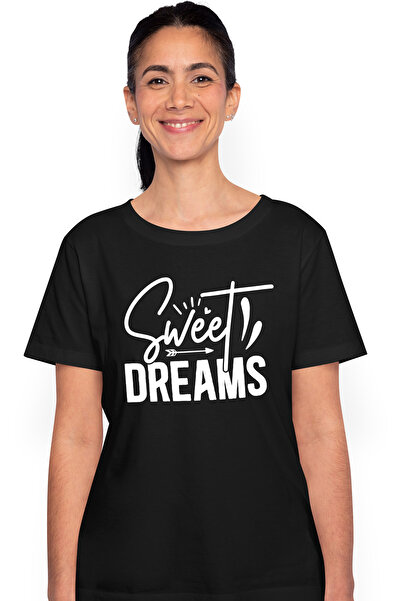 StoryGift Romania Tricou Femei Cu Textul In Limba Engleza "sweet Dreams" - Vi...