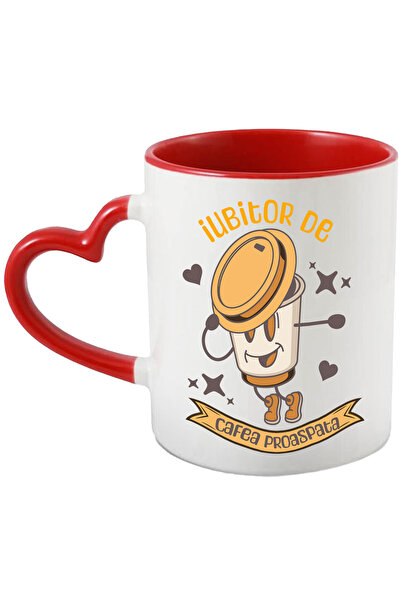 StoryGift Romania Cana Pahar De Cafea Dans Iubitor De Cafea Proaspata, 330ml,...