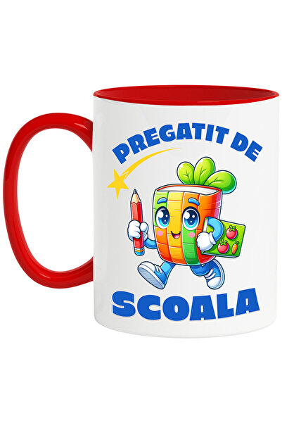 StoryGift Romania Cana Cu Carte Colorata Vesela Cu Frunze Creion Fructe Si Le...