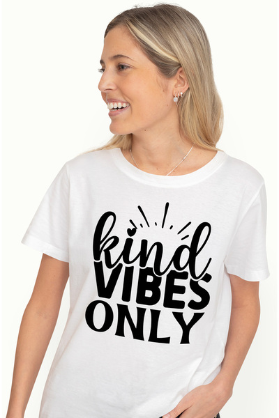 StoryGift Romania Tricou Femei Pentru Cei Care Sunt Pozitivi Cu Mesajul "kind...