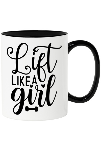 StoryGift Romania Cana Cu Inimioare Si Mesajul "ridica Asemenea Unei Fete" Cu...