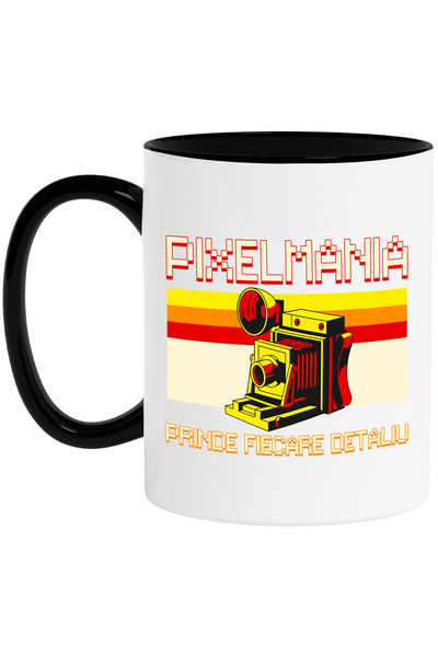 StoryGift Romania Cana Aparat Foto Pixelmania_ Prinde Fiecare Detaliu, 330ml,...