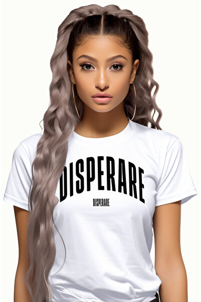 StoryGift Romania Tricou Femei Cuvantul Disperare, Motivational, Self Help, I...